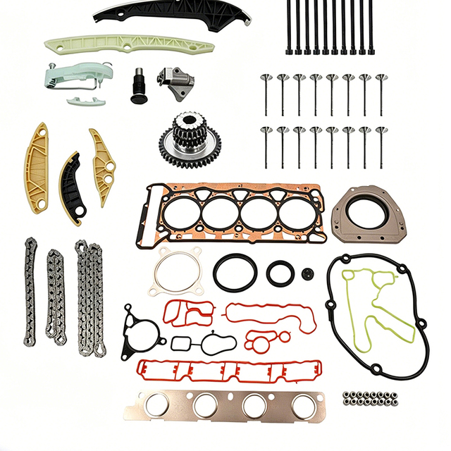 06H109158J Timing Chain Kit With Bolts Gasket Fit 2.0L EA888 Gen2 TFSI DOHC L4 Engine B8 8R C7 Chassis 2008-2016 Overhaul Parts