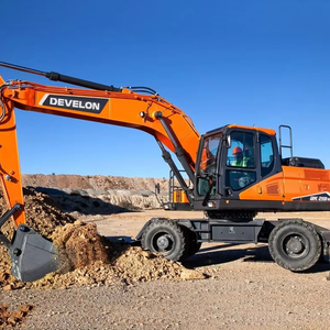 Nouvelle pelle hydraulique sur roues Doosan DEVELON 20 tonnes DX210W d'origine avec godet de 0,86 m, PLC et moteur haute performance à vendre - Product Image 1