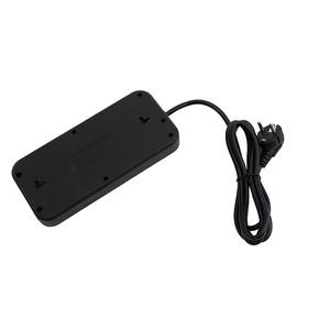 NEW TIMES Enchufe de Corriente Universal con Protector de Sobretensión, 6 Tomas de Corriente, Interruptor y <span class=keywords><strong>Enchufes</strong></span> Eléctricos de Pared - Product Image 4