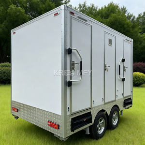 Meilleure vente 2025 : Remorque de luxe pour toilettes et douche extérieure portables - Product Image 4