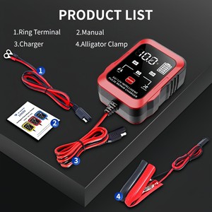 <span class=keywords><strong>Chargeur</strong></span> de <span class=keywords><strong>batterie</strong></span> <span class=keywords><strong>6V</strong></span> <span class=keywords><strong>12V</strong></span> <span class=keywords><strong>avec</strong></span> câble adaptateur ASE, charge rapide pour moto, tondeuse à gazon, <span class=keywords><strong>batterie</strong></span> de voiture <span class=keywords><strong>avec</strong></span> protection de sécurité - Product Image 4