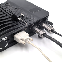 D2184B Lecteur UHF RFID Quadri Canal Impinj E710 RS232 RS485 RJ45 Portée 15m IP67 pour Gestion Entrepôt Identification Véhicule