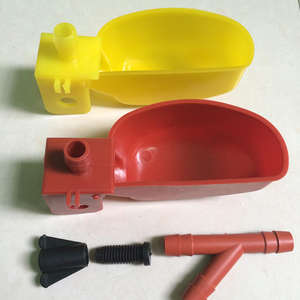 Caille Pigeon Volaille Mangeoires automatiques en plastique et abreuvoir Tasse Abreuvoir pour oiseaux Abreuvoir pour poulet - Product Image 3