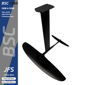 Hydrofoil en fibre de carbone JFS BSC 1060 pour le surf - Lame de planche de surf Efoil légère et étanche pour sports nautiques BSC 1060 Hot - Product Image 1
