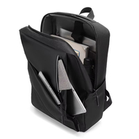 Tas punggung Laptop pria, ransel bisnis Notebook kasual multifungsi tahan air kualitas tinggi dengan colokan USB