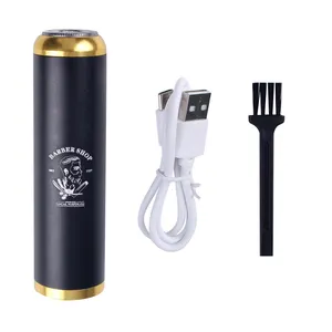 Alat Cukur Mini Portabel USB, Alat Cukur Elektrik Isi Ulang untuk Pria