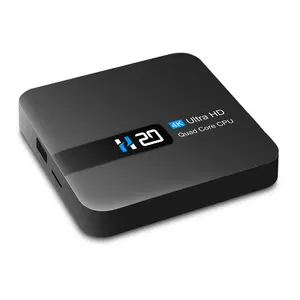 Dropshipping H20 Android TV Box Rockchip RK3228A Quad Core Mali-400MP2 Digital 4K Android 10.0