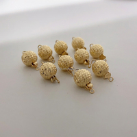 Fermoirs de bijoux en or jaune massif 18 carats, motif géométrique, pour colliers et bracelets, marque 1000S, Guangdong