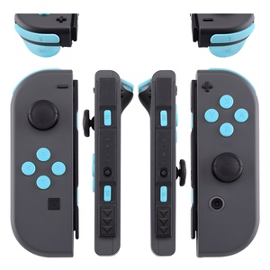 Kit complet de boutons de réparation bleus 21-en-1 pour Nintendo Switch & OLED - Remplacement des boutons de manettes gauche et droite - Product Image 2