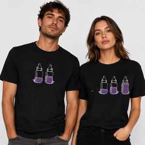 T-shirt unisexe en coton, col rond, manches courtes, streetwear, imprimé cartoon, coupe ample, toutes saisons, jersey tricoté, impression plastisol - Product Image 5