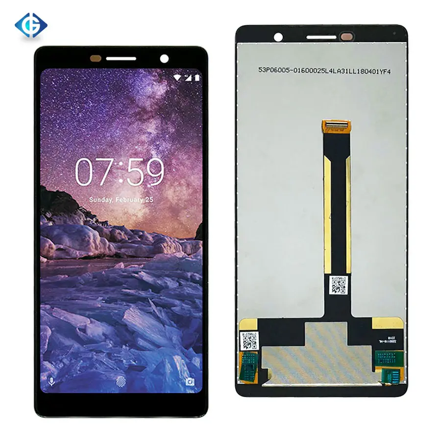 6'' Lcd for Nokia 7 Plus Display for Nokia 7 plus Lcd Screen with Digitizer Assembly for N7 Plus Screen