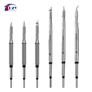 HZY C245 C210 C115 Pointe de Fer à Souder en Cuivre de Remplacement Haute Conductivité Sans Plomb RoHS pour Réparation de Téléphones Mobiles - Product Image 3