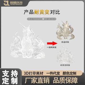 Résine photopolymère Jinchao Technology 1 kg haute précision transparente pour modèles d'impression 3D et applications dentaires - Product Image 4