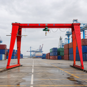 Grue portique monopoutre d'entrepôt 16 tonnes 32 tonnes pour la ligne d'assemblage de moteurs et la distribution de composants avec conception à utilisation facile - Product Image 1