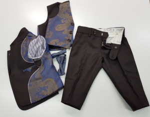 Meilleures ventes : Costumes d'affaires sur mesure pour hommes Steve & James, en laine 100% premium, anti-plis et respirants - Product Image 3