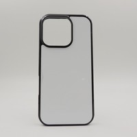 Offres Spéciales 2D vierge souple TPU + PC Sublimation étui de téléphone portable pour Iphone16/16 Pro Max