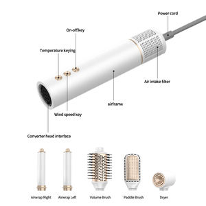 Mesky เครื่องเป่าผม5 in 1, เครื่องทำผมลอน110V และ220V ที่ออกแบบเอง - Product Image 2
