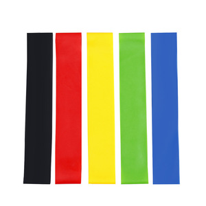 Bandes de Résistance Transfrontalières – Lot de 5 Pièces en TPE – Élastiques pour Fitness, Yoga, Entraînement, Musculation et Rehaussement des Fessiers - Product Image 1