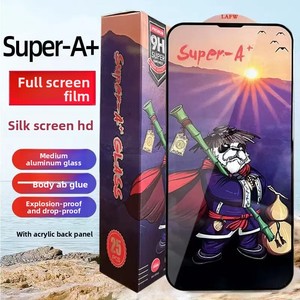 SUPER-A gh38 + bảo vệ màn hình bảo vệ HD, Gấu trúc chống cháy nổ và chống sốc - Product Image 1