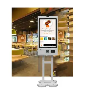 Ordering Payment Kiosk Crtly Floor Stand Self Service Terminal Payment Kiosk Stand Touch Screen Self Service Ordering Kiosk