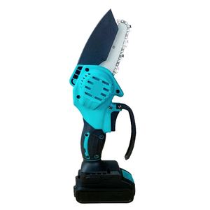 Scie à chaîne à batterie électrique portable <span class=keywords><strong>miniature</strong></span>, sécateur portatif, scie à chaîne à branche d'arbre - Product Image 3