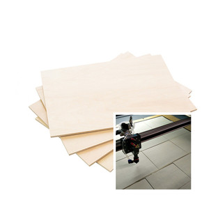 Láminas de abedul/álamo/tilo de 1.5mm-30mm, láminas de madera contrachapada de tilo para corte láser - Product Image 2