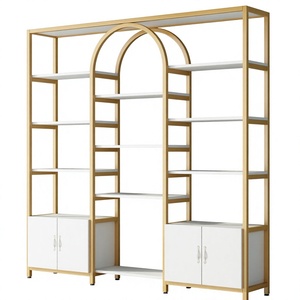 Mueble de Almacenamiento en Oferta, Estantería para Libros, Exhibidor para Salón de Belleza, Peluquería, Gimnasio, Dormitorio, Comedor, Baño - Product Image 1