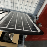 Projecteur LED Solaire Tout-en-Un Extérieur IP66 avec Caméra de Surveillance pour Éclairage Public Routier 300W