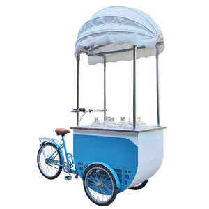 Carrito Móvil de Helados, Bicicleta de Helados, Carrito de Comida, Carro de Carga - Product Image 2