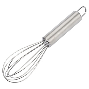 Fouet à œufs en acier inoxydable, fouet à œufs en fil de fer, fouet à œufs en forme de ballon - Product Image 1