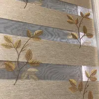 The new hot selling high-grade embroidered zebra roller shutter is cheap