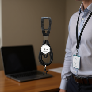 Laccetto Personalizzato ILAN 45Cm con Gancio per Carta d'Identità e Accessori - Product Image 2