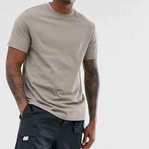 Boxy Heavyweight 100% Cotton Formal Custom Sublimation T-shirt <b>Men</b> High Quality Gym Manufacturer - Product Image 1