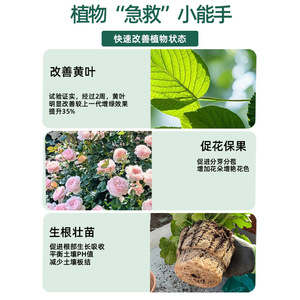Solution nutritive concentrée pour plantes, engrais liquide de 500ml pour plantes d'intérieur, succulentes, amélioration de la croissance des arbres porte-bonheur - Product Image 1