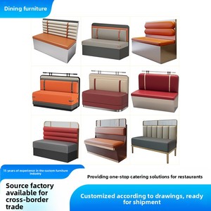 Sillas de Sofá para <span class=keywords><strong>Restaurante</strong></span> Personalizadas, Fábrica con 15 Años de Experiencia, Muebles Comerciales para Catering OEM/ODM - Product Image 1