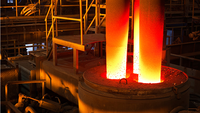 Creusets réfractaires en graphite pour la fusion avec conductivité électrique du couvercle