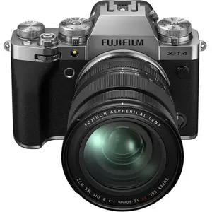 Saldi scontati per il 2024 Fujifilm X-T4 fotocamera digitale Mirrorless corpo argento con obiettivo XF16-80mm