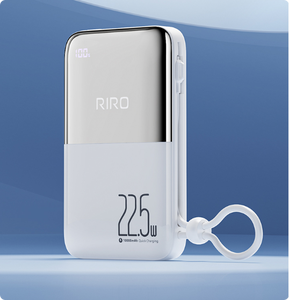 Cargador Rápido Autónomo para Batería <span class=keywords><strong>Externa</strong></span> RIRO S30 Super Slim <span class=keywords><strong>con</strong></span> <span class=keywords><strong>Enchufe</strong></span>, Banco de Energía Móvil de 10000mAh/20000mAh - Product Image 6