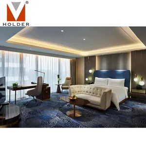 מלון מודרני בעל ריהוט חדר שינה יוקרה ריהוט מלון חמישה כוכבים Dubai
