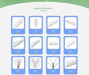 Duivenafstotende Spikes Duivenafstotende Roestvrijstalen Vogelwerende Spikes - Product Image 6