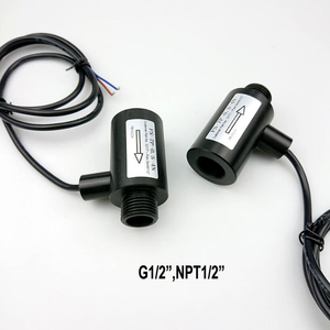 Factory supply FLOW SENSOR G2" <b>plastic</b> materials water flow sensors Hall effected signal flow sensor - Product Image 3