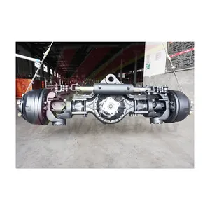 China 4x4 6x6 differential front drive truck axle tractor axle with wheel hub reduction