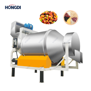 Mélangeur à tambour en acier inoxydable commercial à prix d'usine avec moteur AC, capacité de 300 L pour le mélange de poudres alimentaires et chimiques - Product Image 1