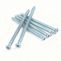 Vis à béton en zinc bleu, tête Torx, auto-perceuse, fixation de maçonnerie