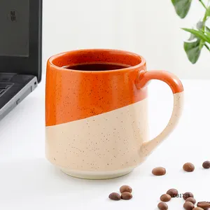 批发定制陶瓷杯石器篝火马克杯咖啡杯陶瓷