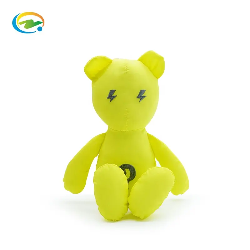 Sarı oyuncak ayı peluş oyuncak 25cm serin eğilim dolması Doll moda peluş oyuncak tatil hediye özel oyuncak ayı