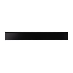 Battiscopa in Ceramica Nero Satinato 8x60 Cm con Bordi Irregolari - Product Image 1