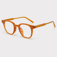 Lunettes anti-lumière bleue de haute qualité unisexes, monture carrée en TR90, transparentes grises, montures de lunettes pour femmes, lunettes rétro pour hommes
