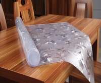 Napperon de table en PVC souple de qualité alimentaire Jinshi, imprimé UV multi-motifs, imperméable, résistant à l'huile, sans lavage, pour salle à manger, café et bureau