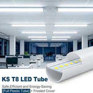 Tube LED industriel T8 4FT 1.2M 180lm/w 10W remplace 18W, haute luminosité, économie d'énergie pour l'éclairage des entrepôts, supermarchés et magasins - Product Image 4